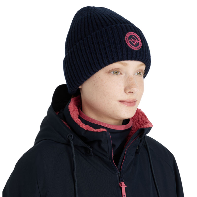 LeMieux Bodie Beanie - Navy-1