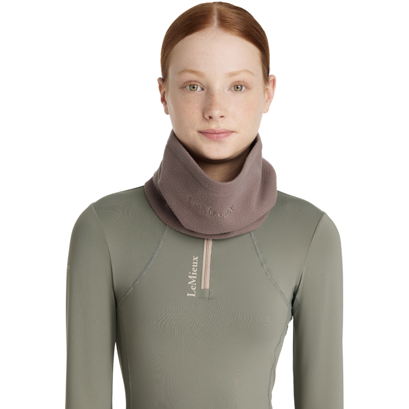 LeMieux Fleece Snood - Walnut-2