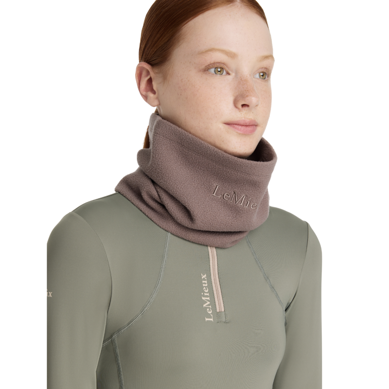 LeMieux Fleece Snood - Walnut-3