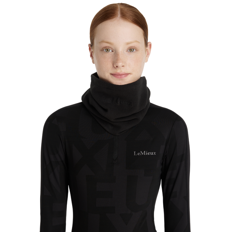 LeMieux Fleece Snood - Black-1