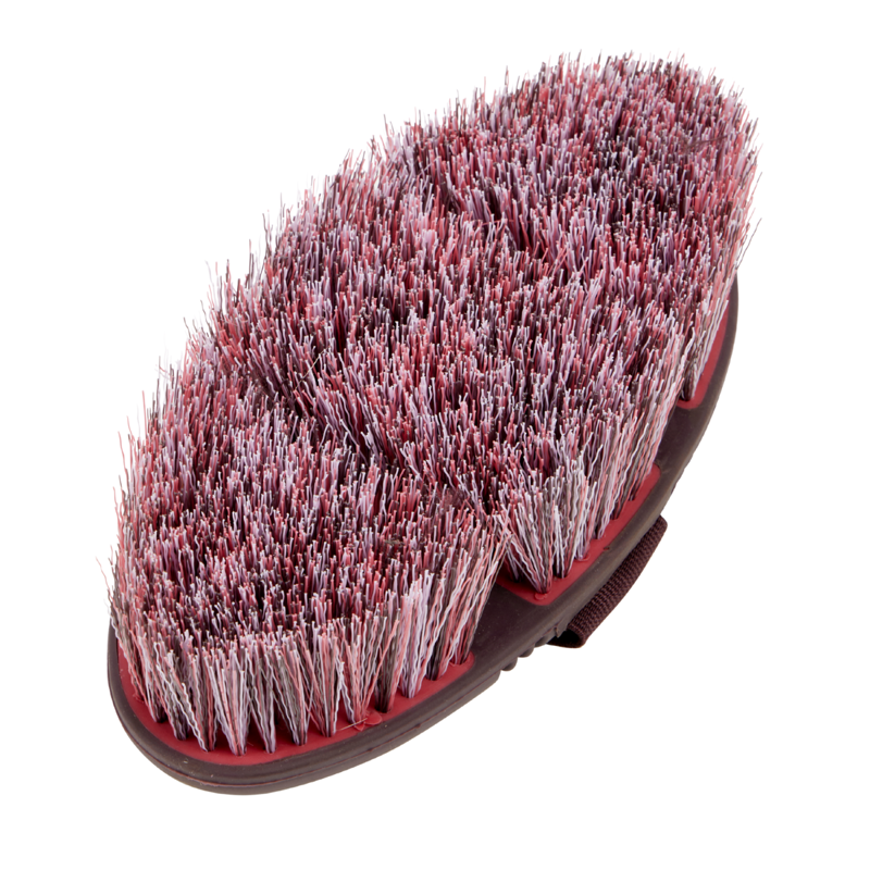 LeMieux Flexi Flicky Brush - Cranberry-1