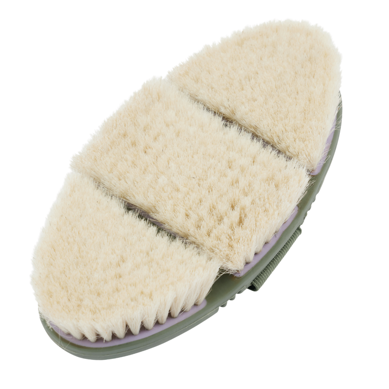 LeMieux Flexi Goat Hair Body Brush - Lilac-1