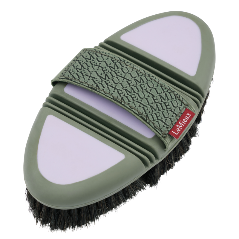 LeMieux Flexi Horse Hair Body Brush - Lilac-2