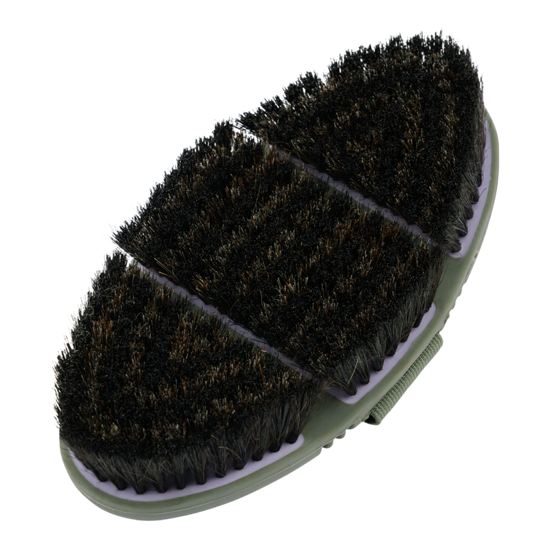 LeMieux Flexi Horse Hair Body Brush - Lilac-1