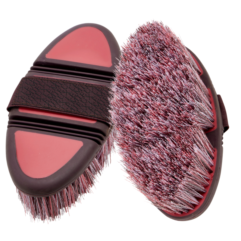 LeMieux Flexi Flicky Brush - Cranberry