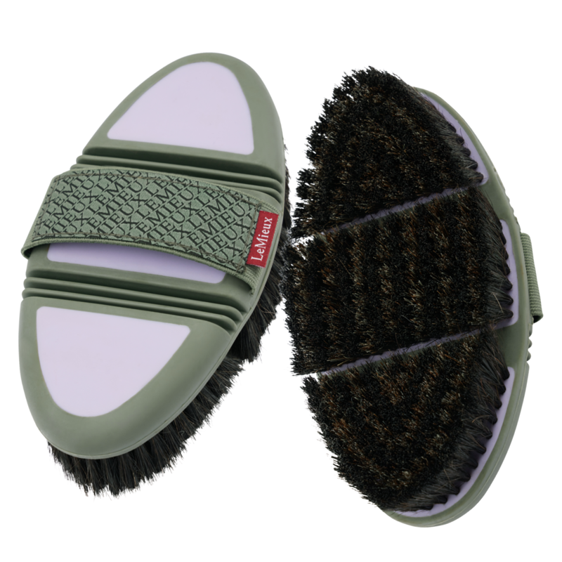 LeMieux Flexi Horse Hair Body Brush - Lilac