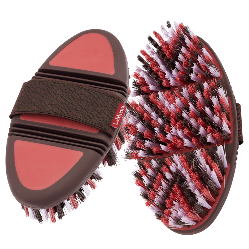 LeMieux Flexi Soft Body Brush - Cranberry