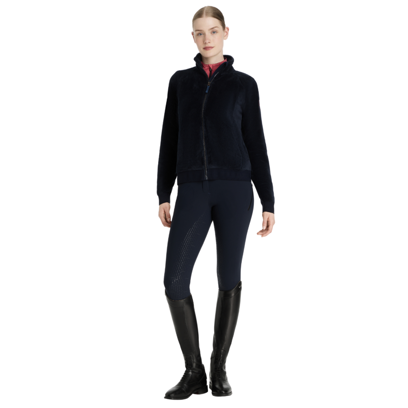 LeMieux Liberty Fleece Zip Through - Navy-2