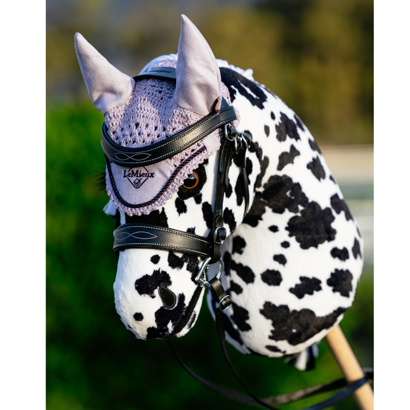 LeMieux Hobby Horse Fly Hood - Lilac-1