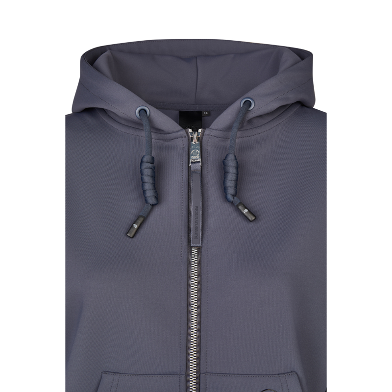 Pikeur Ladies Hoody Jacket - Graphite Blue-4