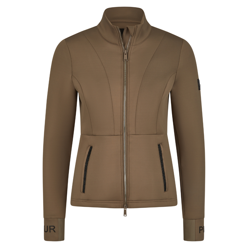 Pikeur Ladies Jersey Jacket - Slate Brown