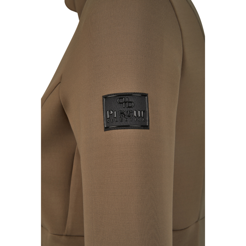 Pikeur Ladies Jersey Jacket - Slate Brown-4