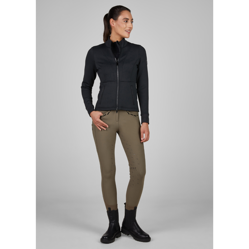 Pikeur Ladies Jersey Jacket - Black-6