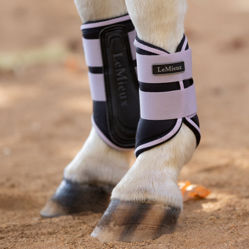 LeMieux Mini Grafter Brushing Boots - Lilac
