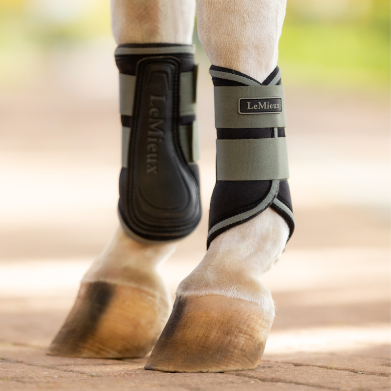 LeMieux Mini Grafter Brushing Boots - Rosemary 
