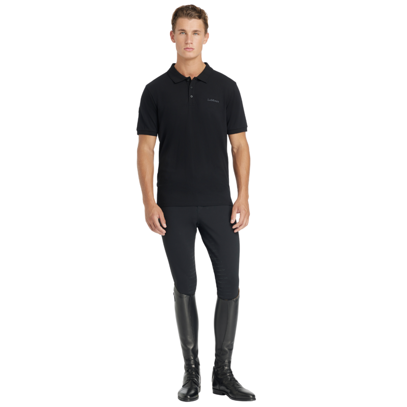 LeMieux Men's Classique Polo Shirt - Black-2