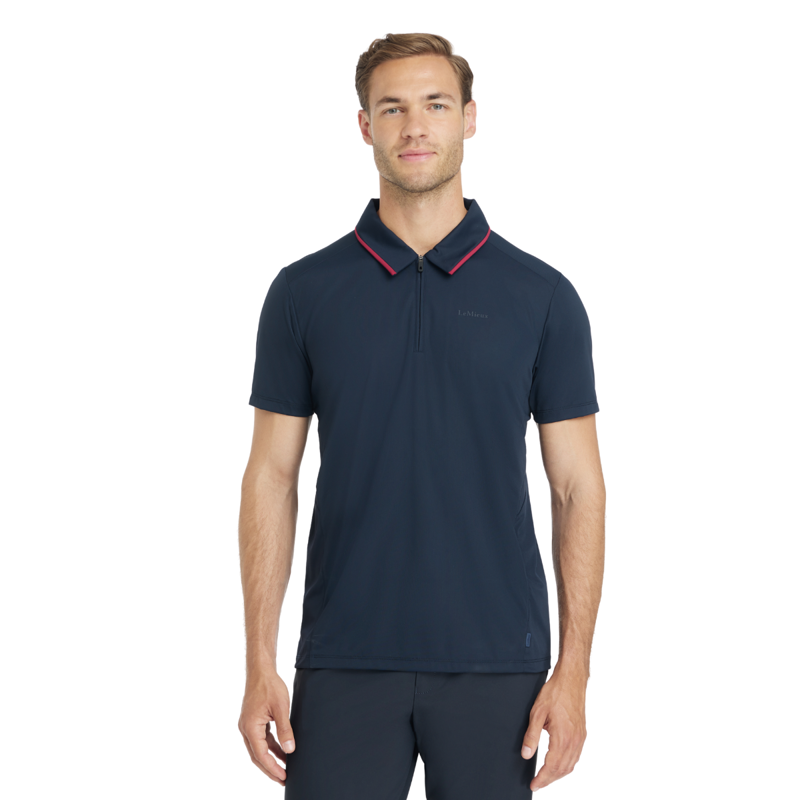LeMieux Men's Performance Polo - Navy-1
