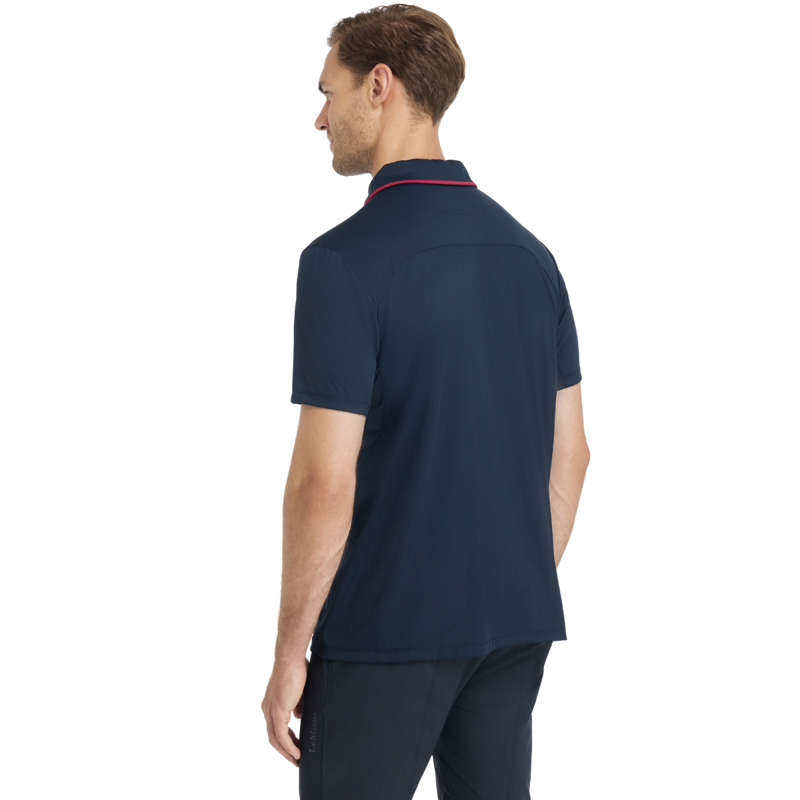 LeMieux Men's Performance Polo - Navy-2