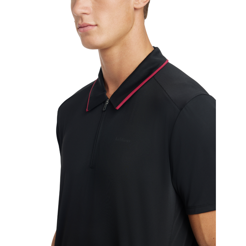 LeMieux Men's Performance Polo - Black-4