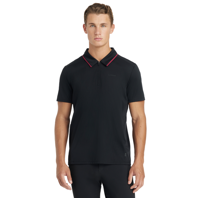 LeMieux Men's Performance Polo - Black-1