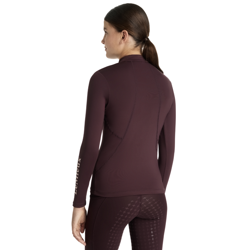 LeMieux Young Rider Classique Base Layer - Damson-1