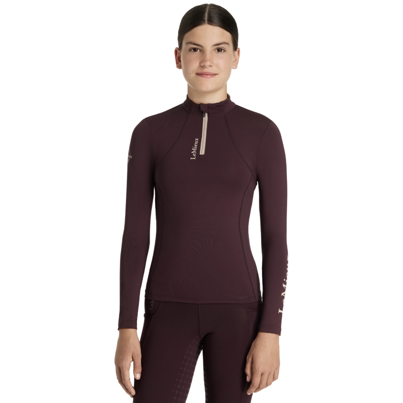 LeMieux Young Rider Classique Base Layer - Damson