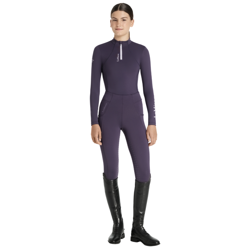 LeMieux Young Rider Classique Base Layer - Juniper-2