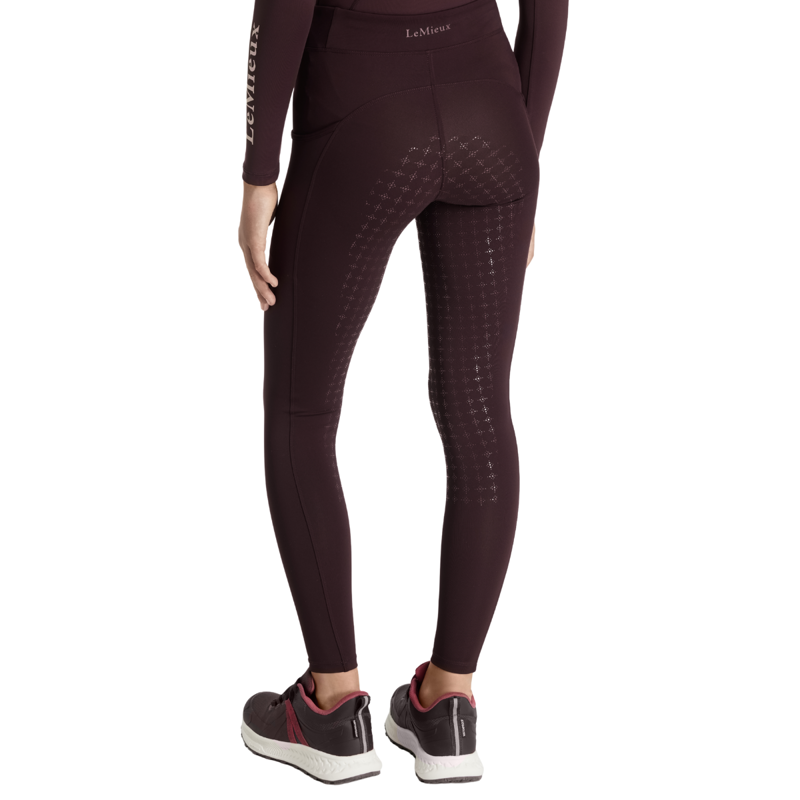 LeMieux Young Rider Orla Pull Ons - Damson-1