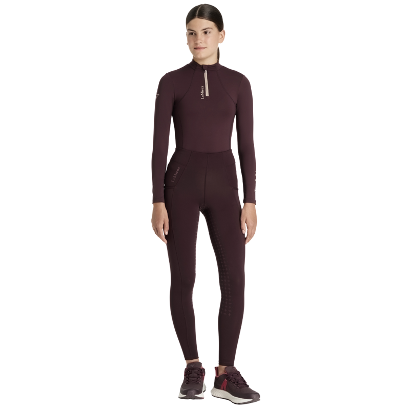 LeMieux Young Rider Orla Pull Ons - Damson-3