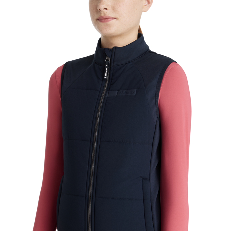 LeMieux Young Rider Pammy Training Gilet - Navy-3