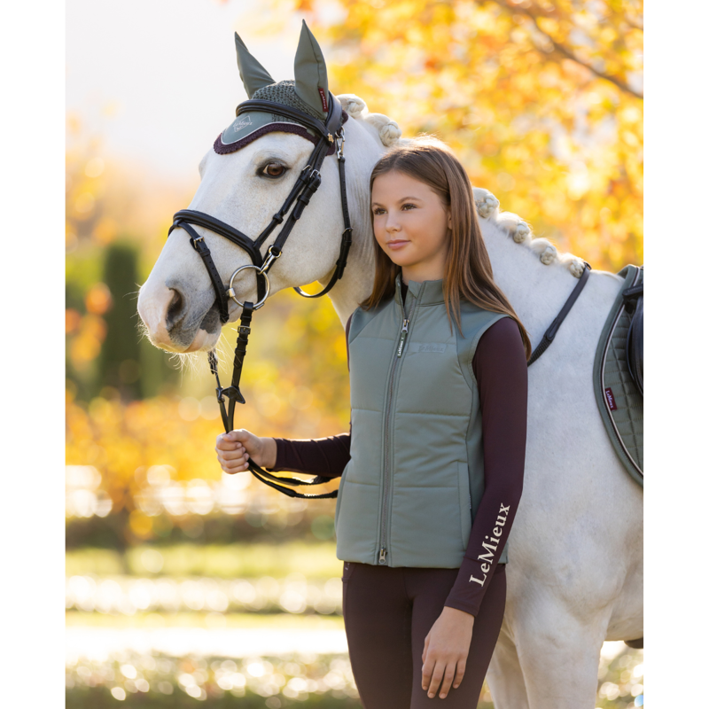 LeMieux Young Rider Pammy Training Gilet - Rosemary-4