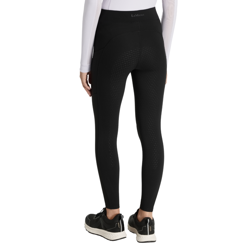 LeMieux Young Rider Nell Brushed Pull Ons - Black-1