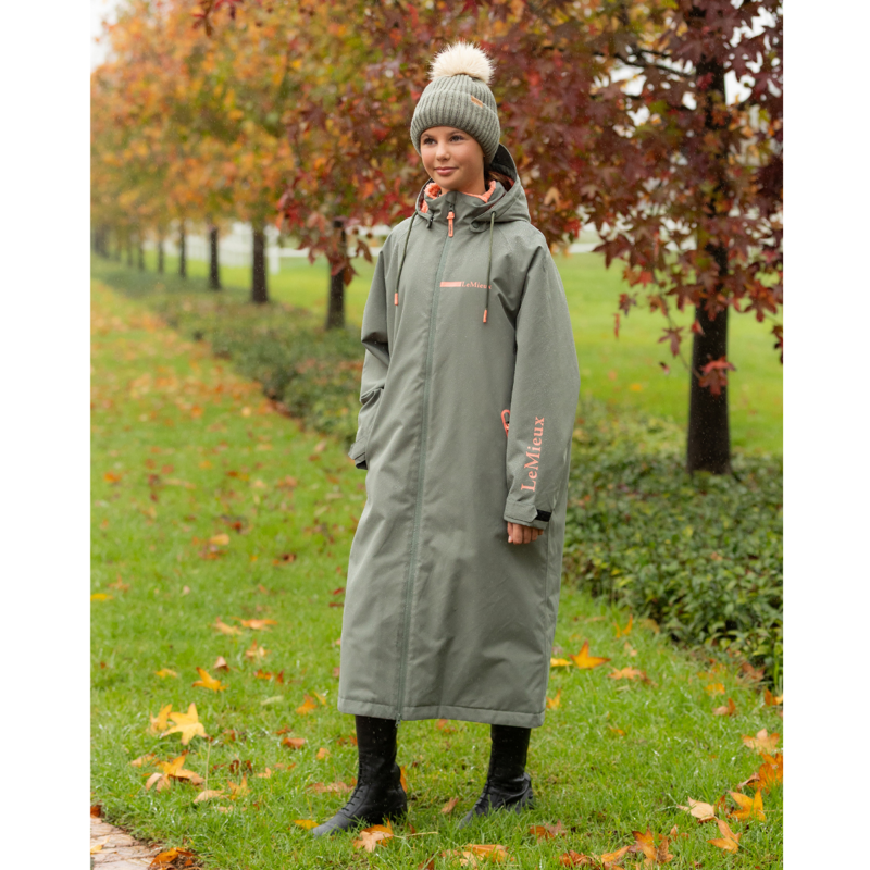 LeMieux Young Rider HydroShield Robe - Rosemary-1