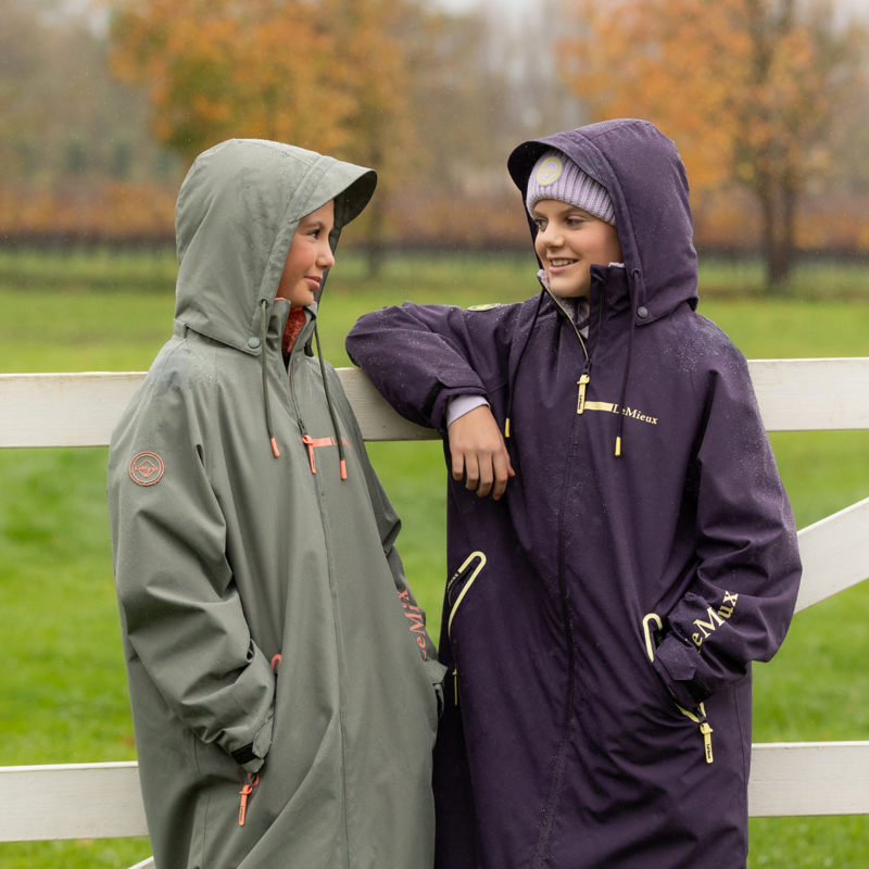 LeMieux Young Rider HydroShield Robe - Juniper-6