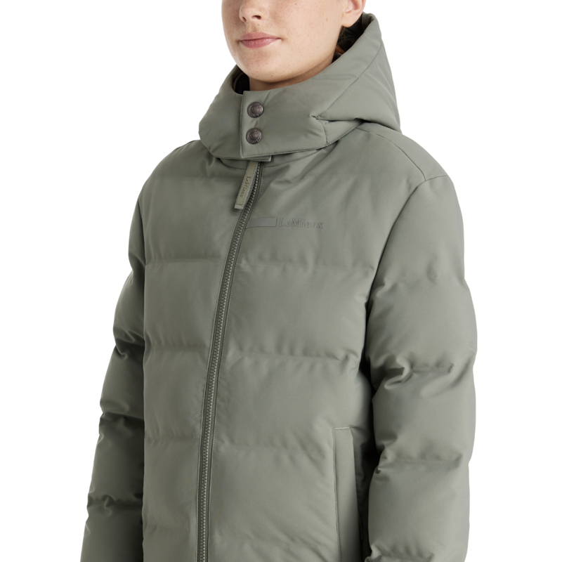 LeMieux Young Rider Daisy Waterproof Coat - Rosemary-3