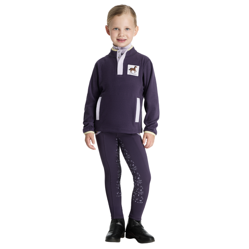 LeMieux Mini Mae Popper Fleece - Juniper-2