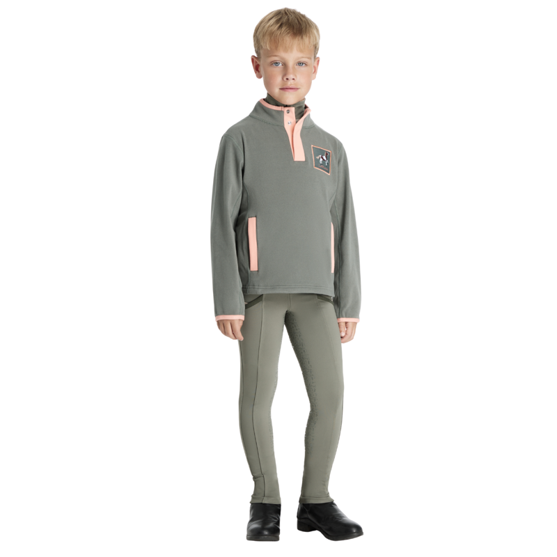 LeMieux Mini Mae Popper Fleece - Rosemary-3