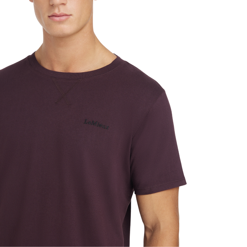 LeMieux Men's T-Shirt - Damson-2