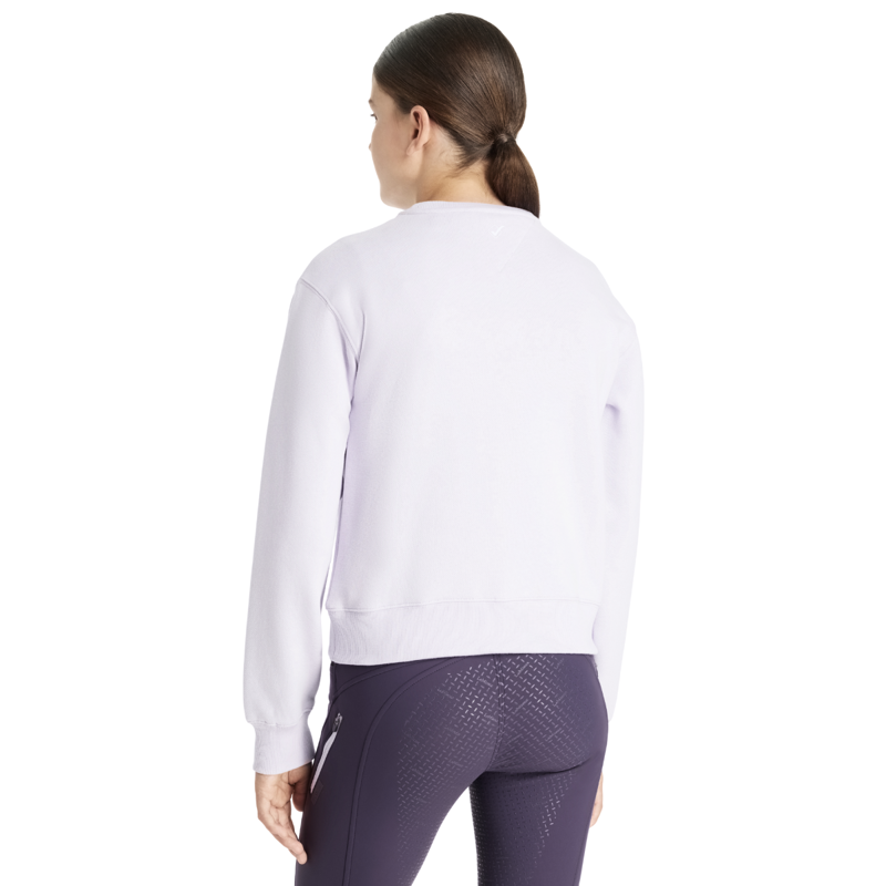 LeMieux Young Rider Carmen Crew Sweat - Lilac-2