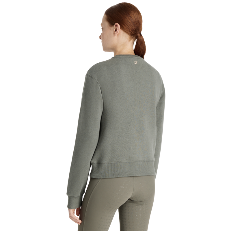 LeMieux Young Rider Carmen Crew Sweat - Rosemary-2