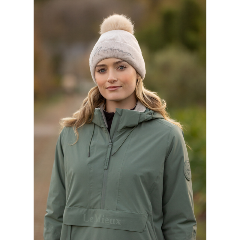 LeMieux Sparkle Beanie - Stone-1