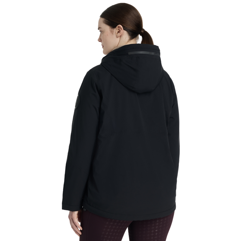 LeMieux Phoebe Half Zip Waterproof Anorak - Black-2