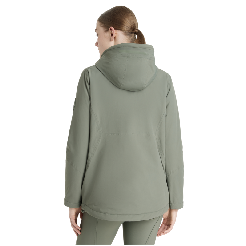 LeMieux Phoebe Half Zip Waterproof Anorak - Rosemary-2