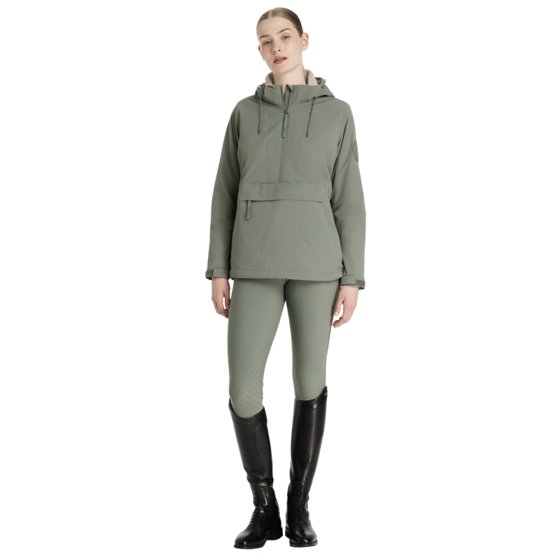 LeMieux Phoebe Half Zip Waterproof Anorak - Rosemary-3