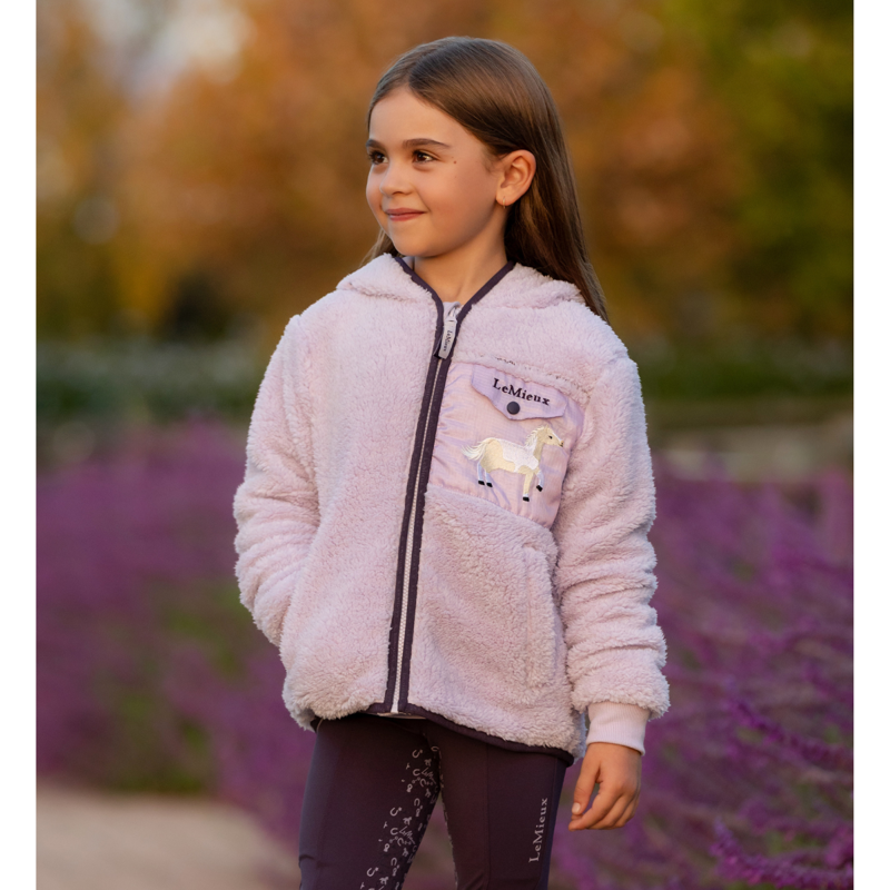 LeMieux Mini Teagan Lemon Fleece - Lilac-5