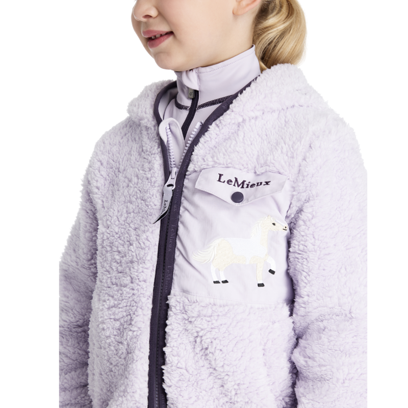 LeMieux Mini Teagan Lemon Fleece - Lilac-3