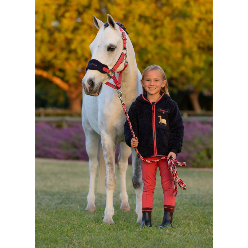 LeMieux Mini Teagan Dream Fleece - Navy-5