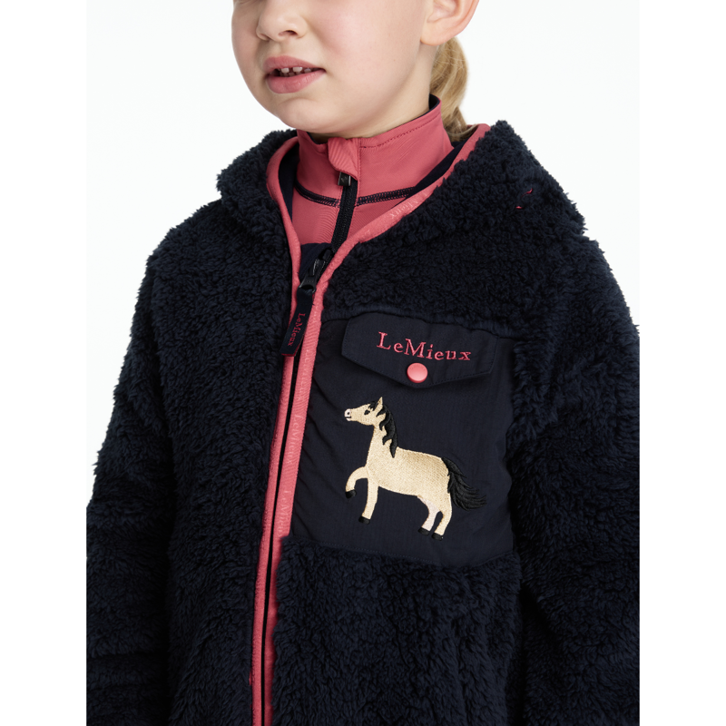 LeMieux Mini Teagan Dream Fleece - Navy-4