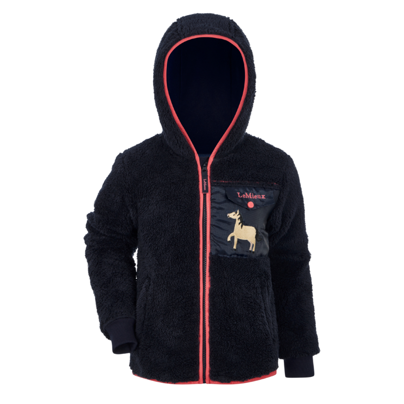 LeMieux Mini Teagan Dream Fleece - Navy-2