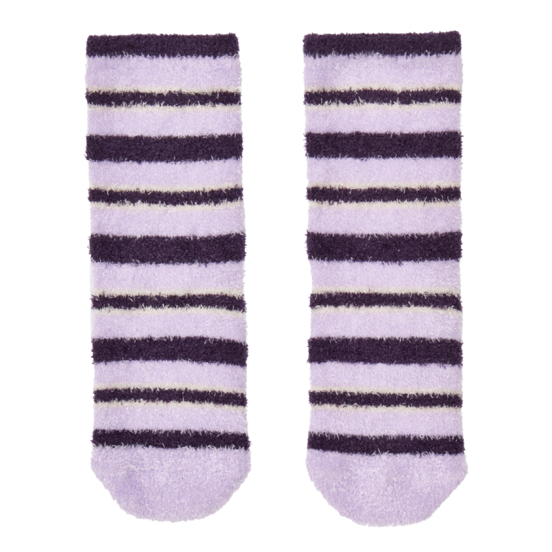 LeMieux Mini Sabrina Stripe Fluffies - Lilac-1